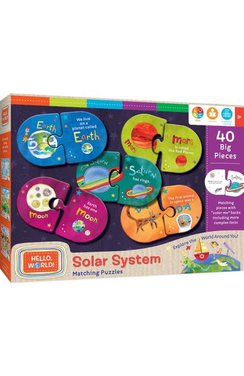Solar System Matching Puzzles
