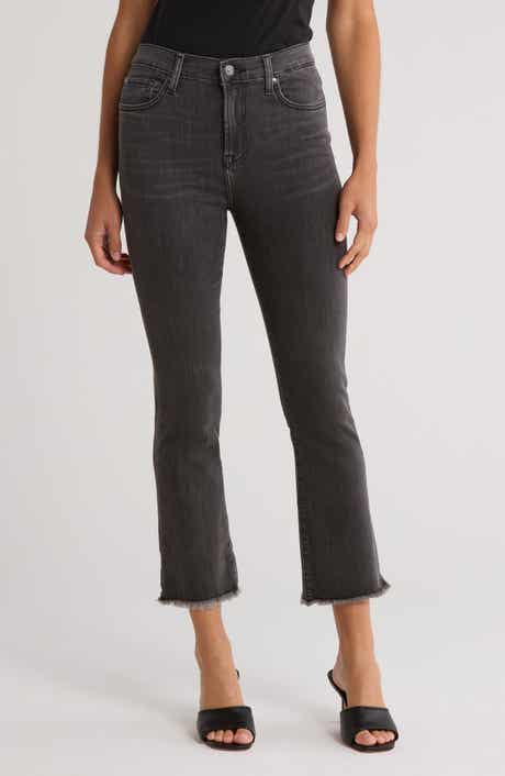 7 For All Mankind High Waist Slim Fit Kick Jeans