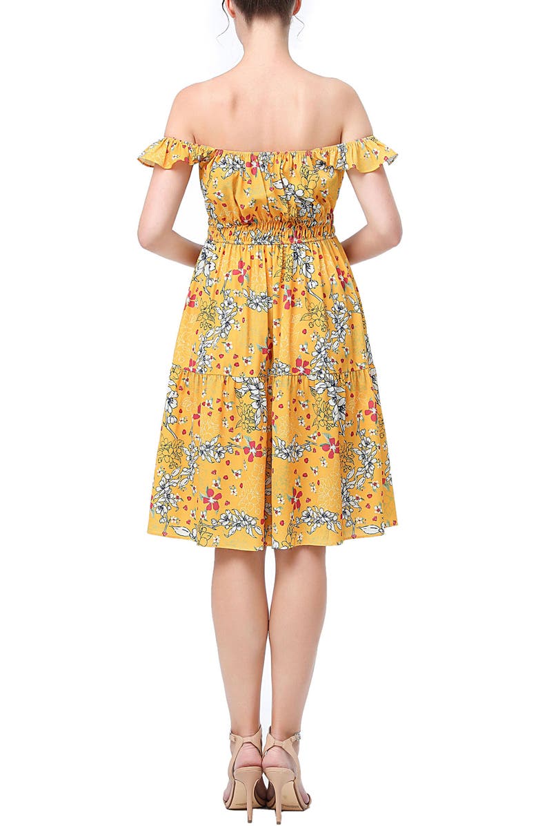 Kimi & Kai Jamie Maternity A-Line Dress, Alternate, color, Multicolored