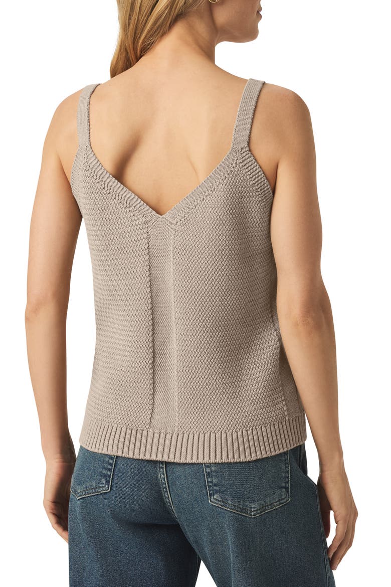 Banks V-Neck Sweater Tank, Alternate, color, FAWN