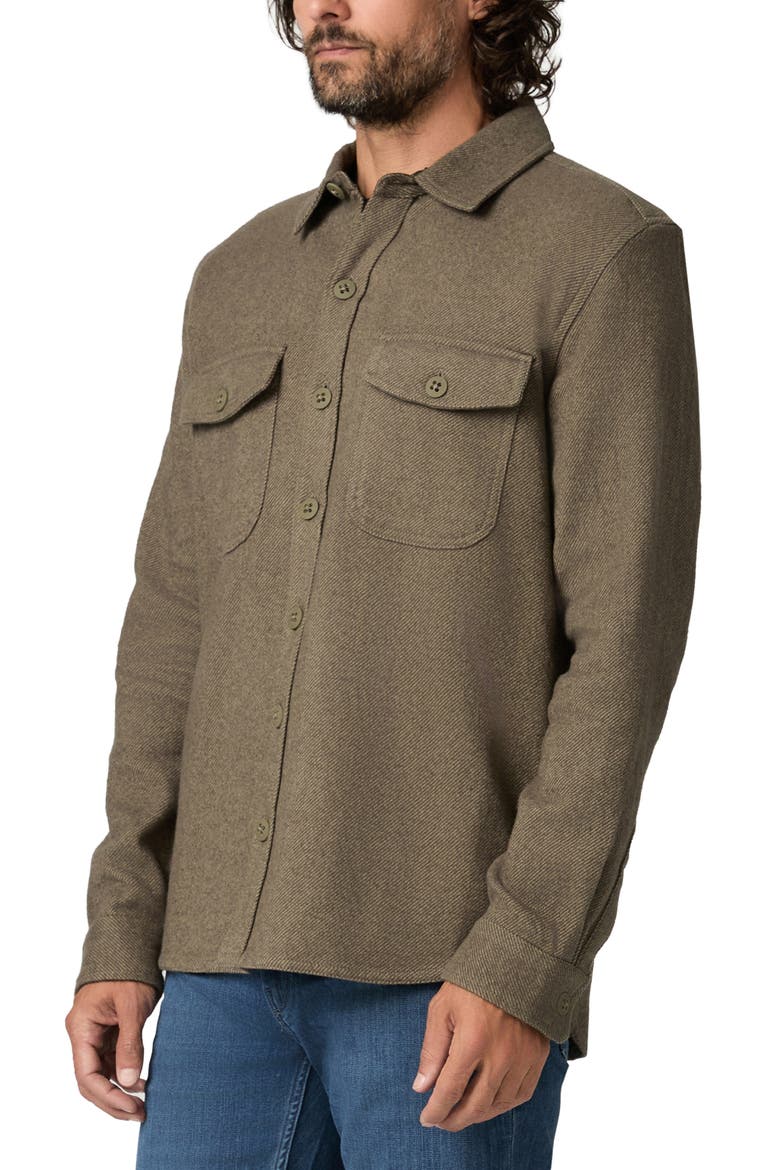 Seymore Cotton Overshirt, Alternate, color, CEDAR MOSS COMBO
