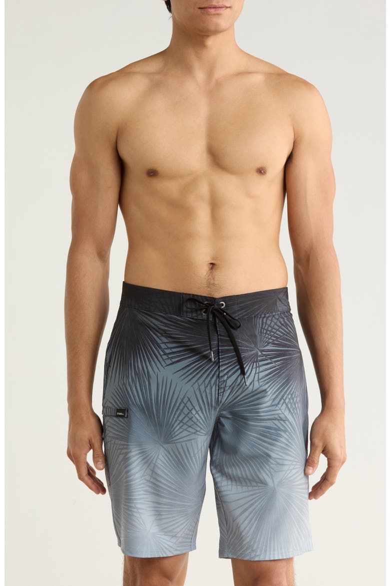 Stoked Swim Trunks, Main, color, BLACK
