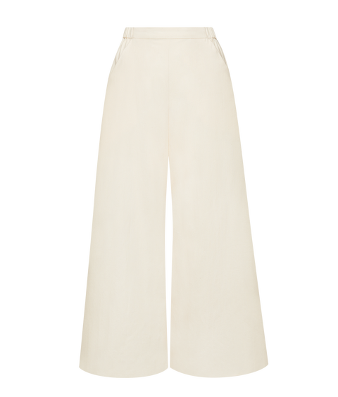 The Twill Wide Leg Pant