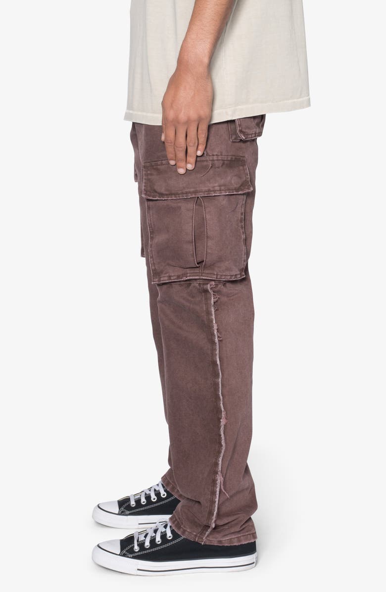 mnml Inside Out Distressed Cotton Cargo Pants, Alternate, color, 