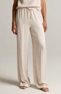 Vince Shine Crepe Pull-On Pants