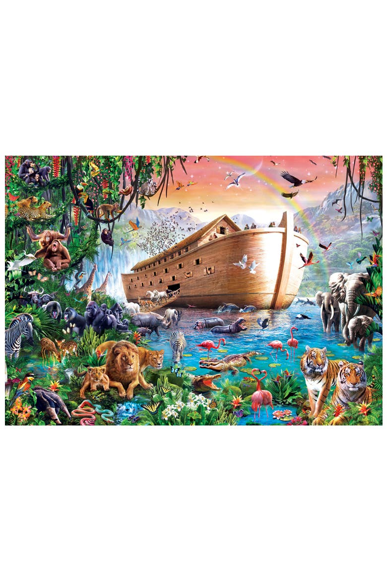 Noah's Ark Finds Shore 500 Piece Puzzle, Alternate, color, Multicolor