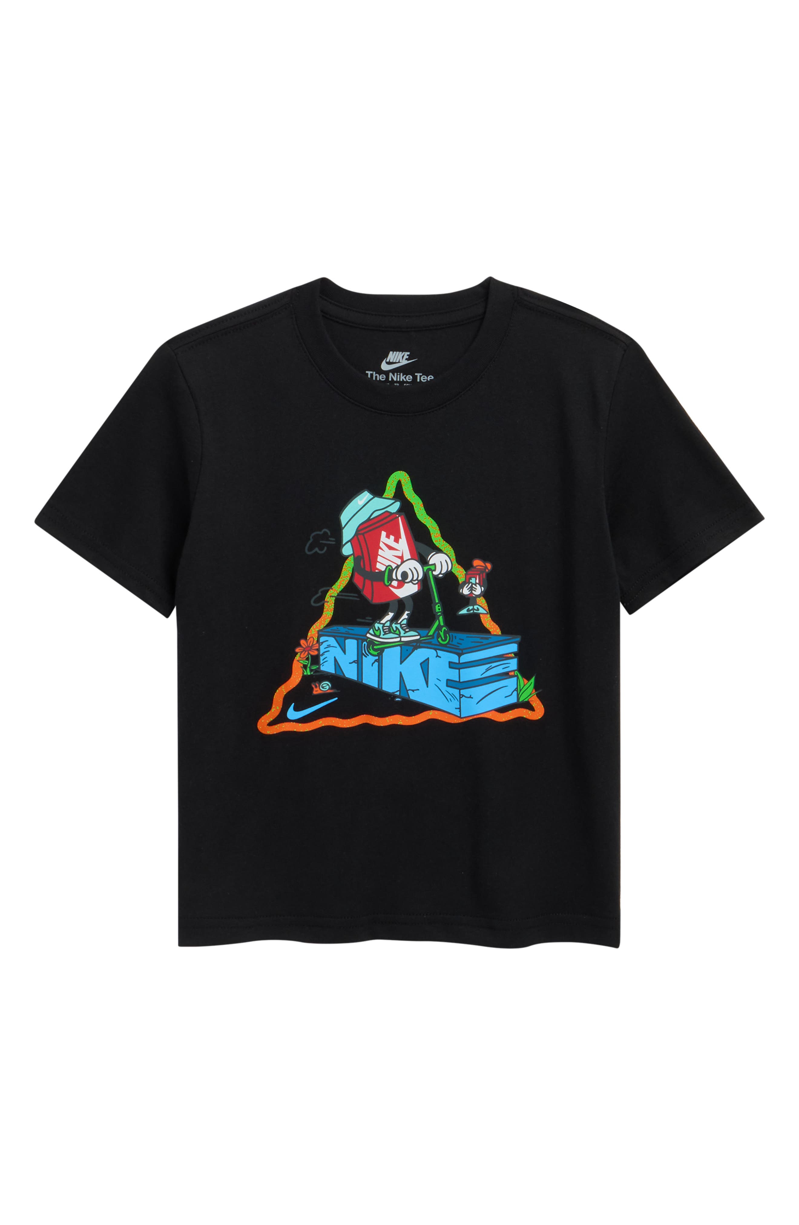 Kids' Boxy Scooter Graphic T-Shirt