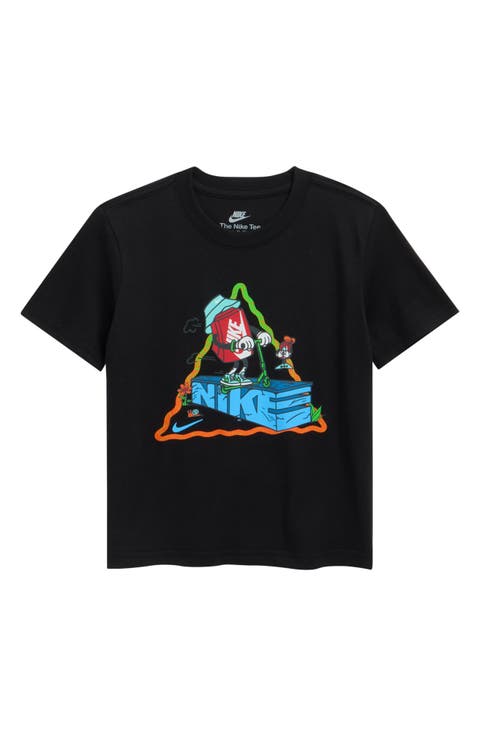 Kids' Boxy Scooter Graphic T-Shirt