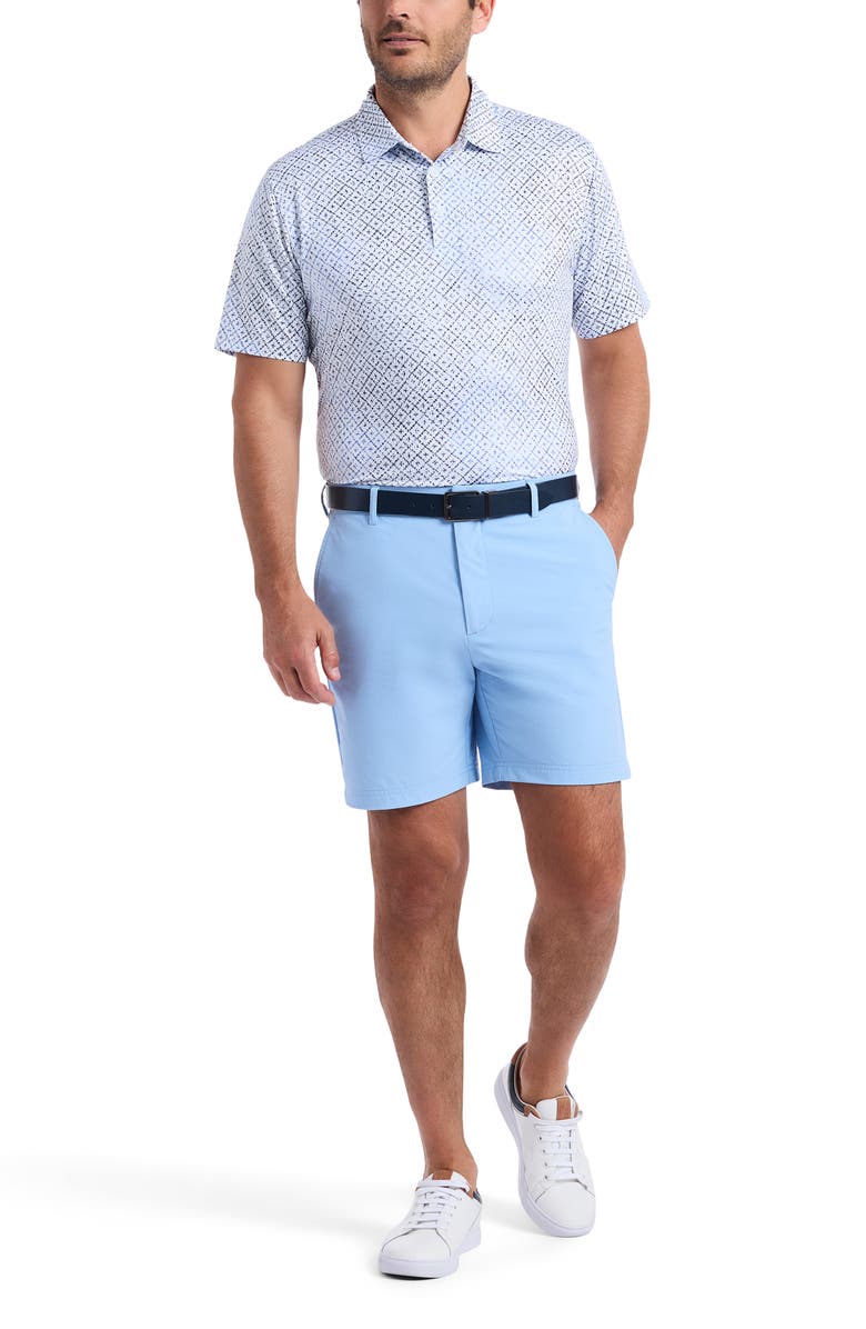 Robert Graham Dalby Performance Golf Polo, Alternate, color, White