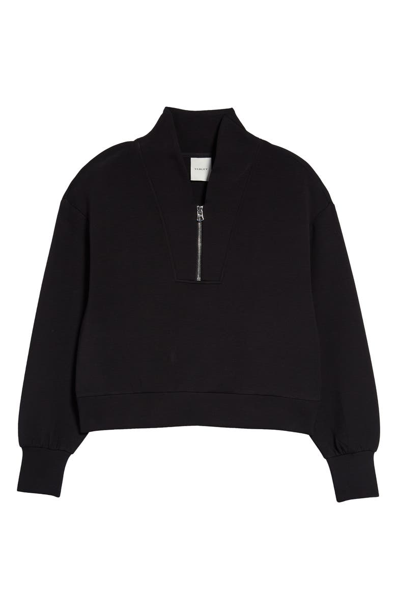 Varley Davidson Woven Sweatshirt, Alternate, color, Black