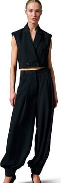 DAY Birger et Mikkelsen Marnie Cropped Gabardine Waistcoat