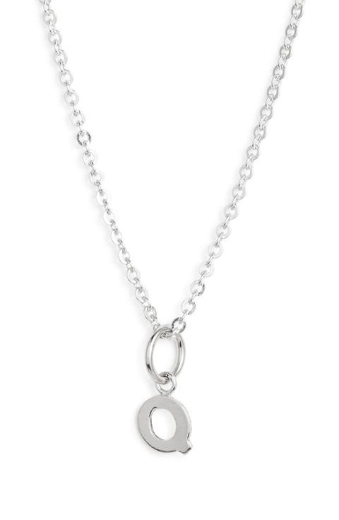 Initial Pendant Necklace