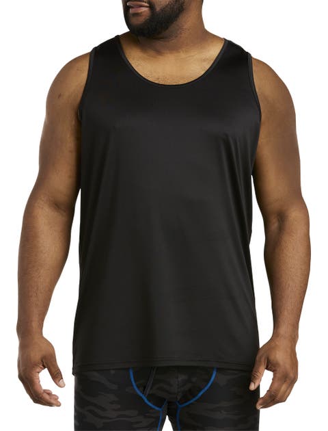 Big & Tall Moisture-Wicking Stretch Tank T-Shirt