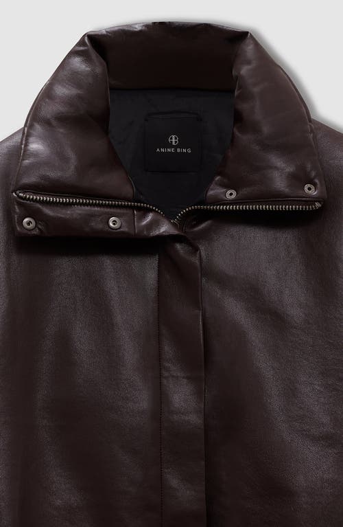 Anine Bing Cyrus Jacket In Brown
