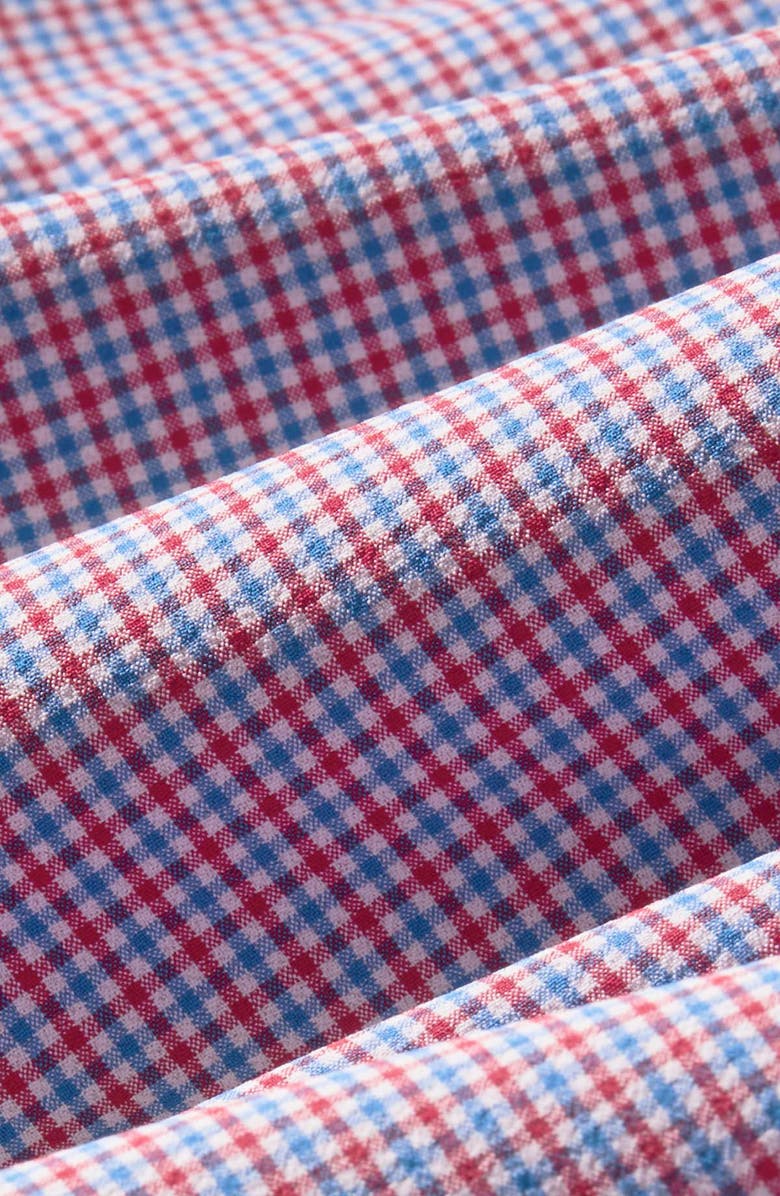 Mizzen+Main Leeward Trim Fit Red Hot Sam Plaid Button-Up Shirt, Alternate, color, Red Hot Sam Plaid