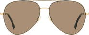 Victoria Beckham Pilot 62mm Aviator Sunglasses