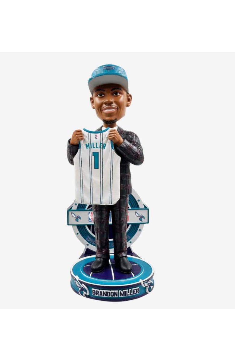 FOCO Brandon Miller (Charlotte Hornets) 2023 NBA Draft Bobblehead, Main, color, Multi-Color