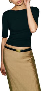 Reformation Santino Knit Top