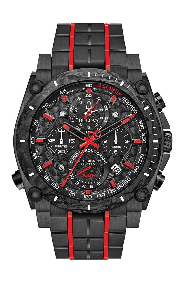 BULOVA Men's Precisionist Watch, 46.5mm, Main, color, 