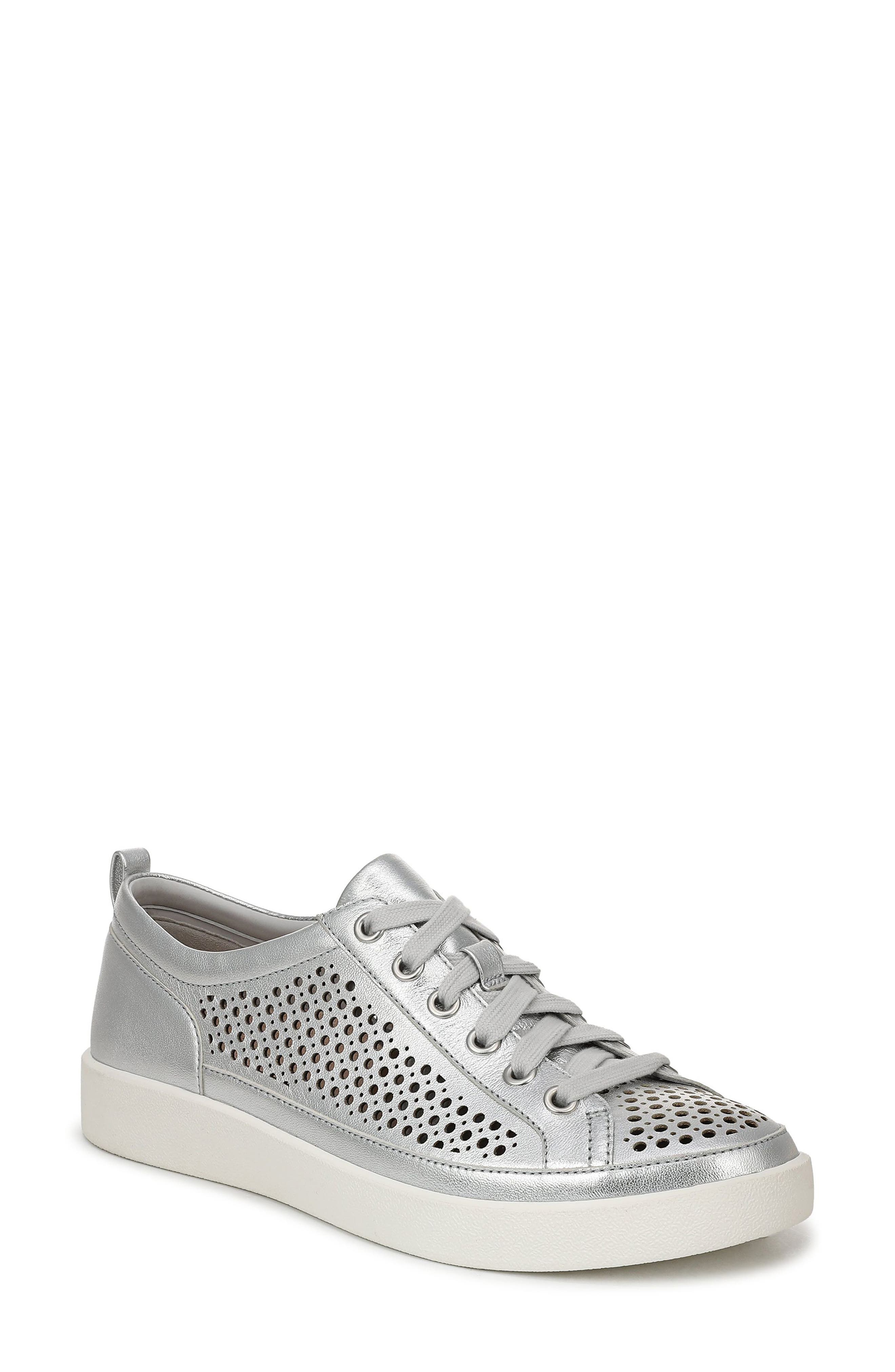 Vionic Winny Perf Sneaker, Main, color, Silver