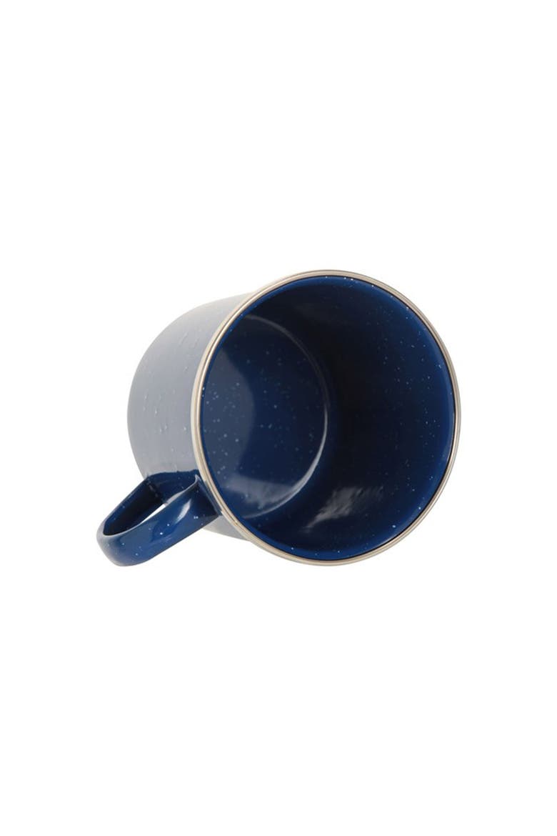Great Outdoors 12 fl oz Enamel Mug, Alternate, color, Blue