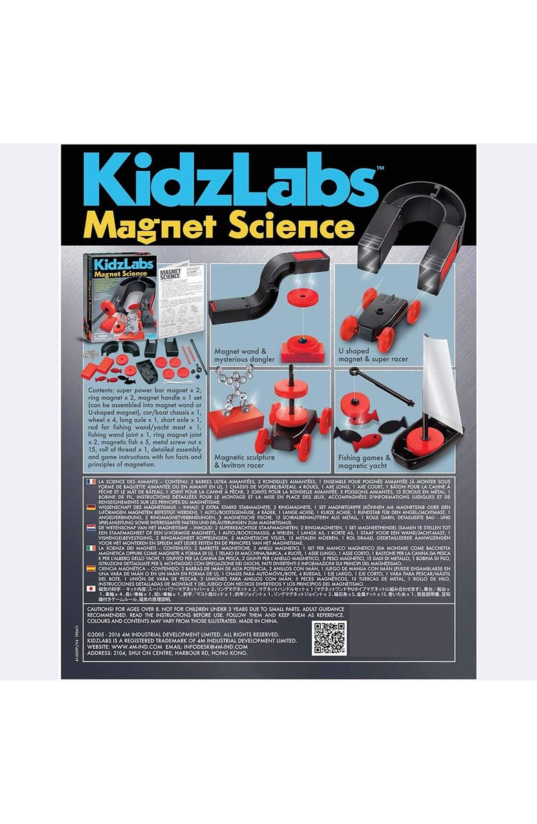 4M Magnet Science Kit 10 Magnetic Experiments 
Games, Alternate, color, Multicolored