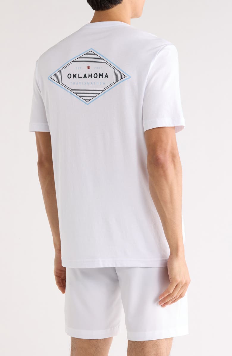 TravisMathew Ticketing Oklahoma Graphic T-Shirt, Alternate, color, 