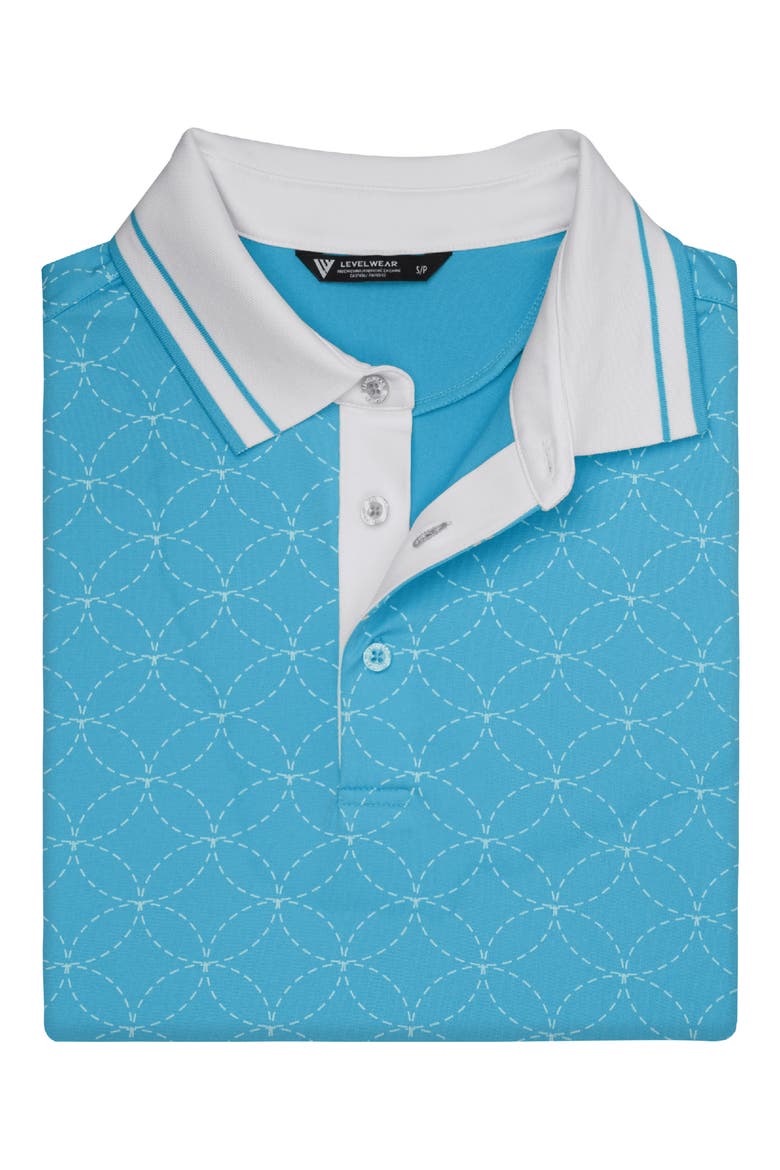Cascase Polo, Alternate, color, NORSE BLUE/ WHITE