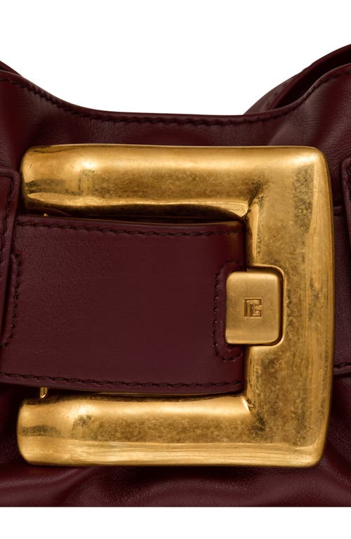 Balmain Mini Anthem Leather Shoulder Bag