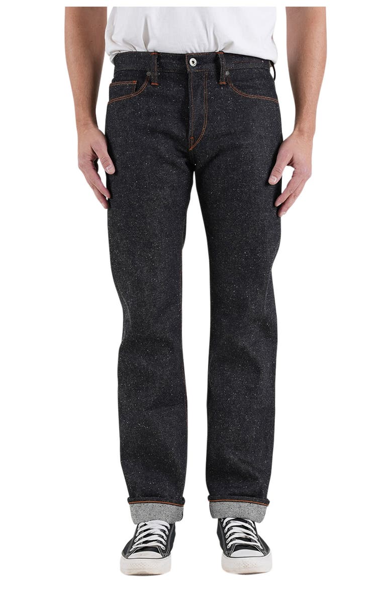 HIROSHI KATO The Hammer Straight Leg 13.5-Ounce Nep Selvedge Jeans, Main, color, Indigo Raw