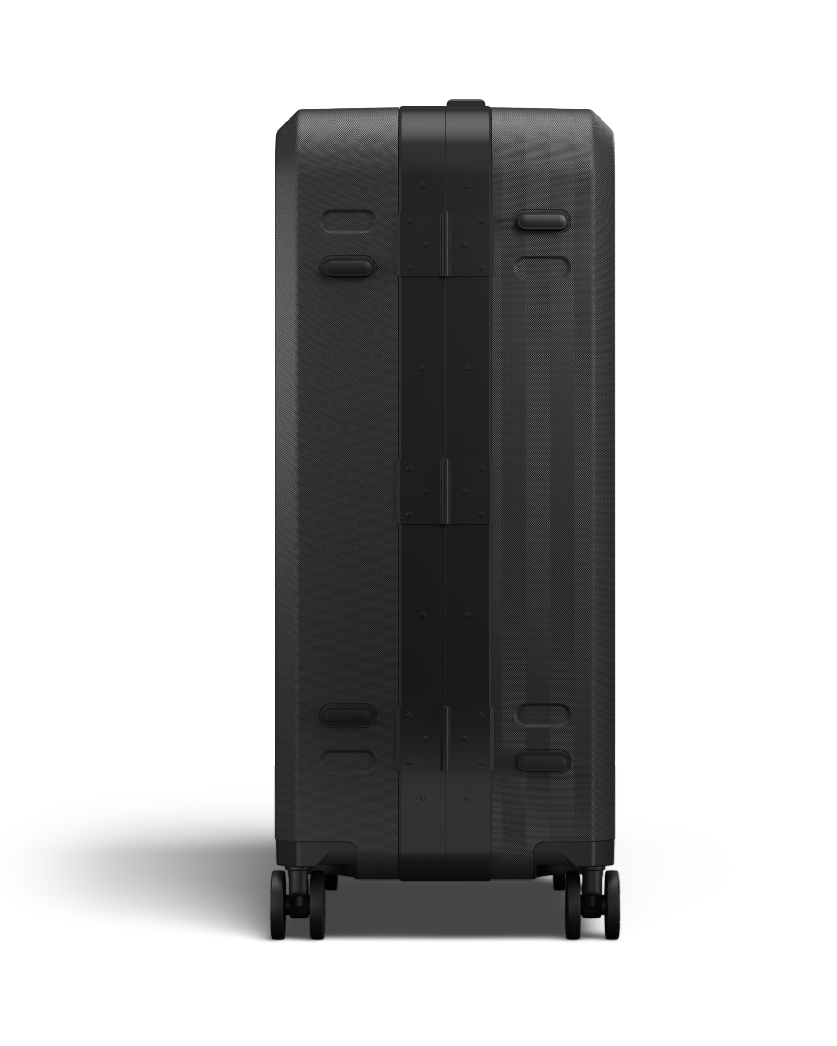 D_b_ Ramverk Pro Hardside 28 Inch Checked Luggage Spinner with Buckle Closure, Alternate, color, Black Out