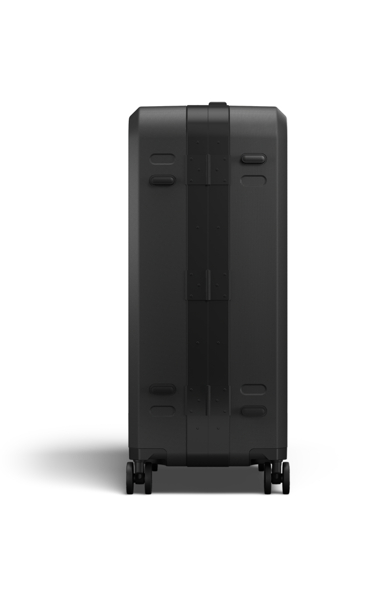 D_b_ Ramverk Pro Hardside 28 Inch Checked Luggage Spinner with Buckle Closure, Alternate, color, Black Out