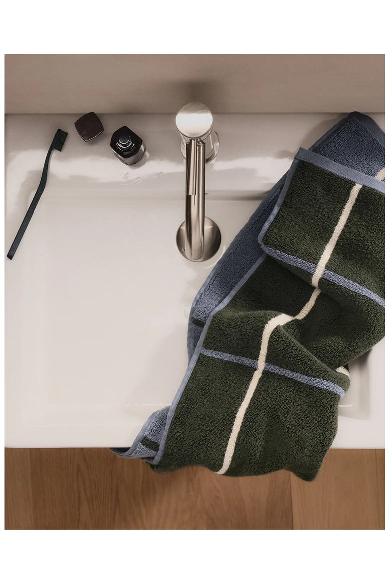 ORGANIC PLUSH TOWELS, Alternate, color, DUSK WINDOWPANE