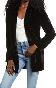 Endless Rose Velvet Blazer