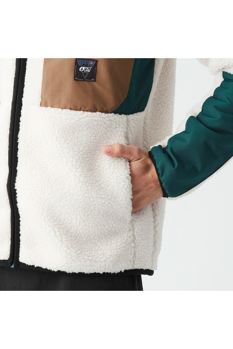 Pmbton Zip Fleece - Men's, Alternate, color, Tofu Deep Water
