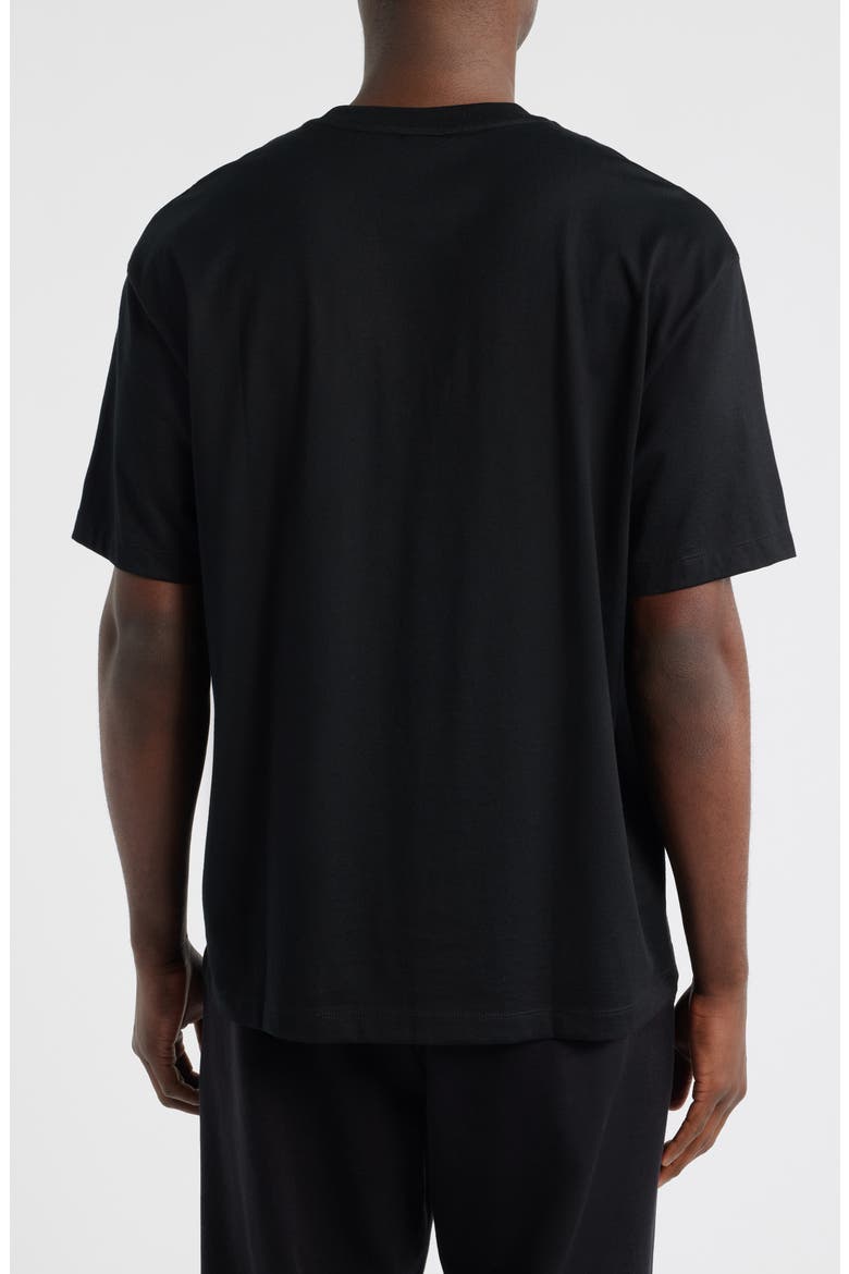 Tames Cotton Graphic T-Shirt, Alternate, color, BLACK