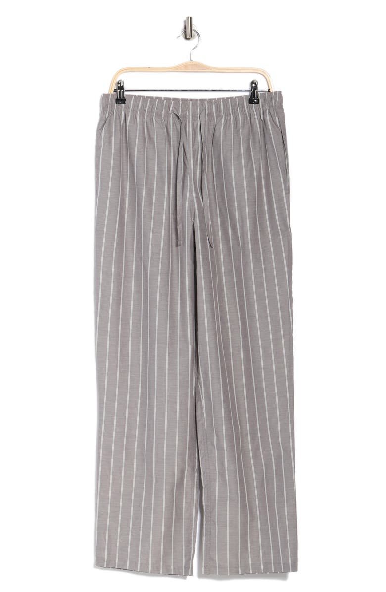 NORDSTROM RACK Plaid Pajama Pants, Alternate, color, Grey Clifton Stripe
