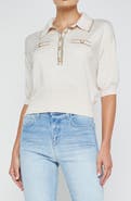 L'AGENCE Masaki Polo Sweater