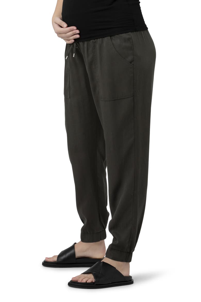 Off Duty Maternity Joggers, Alternate, color, OLIVE