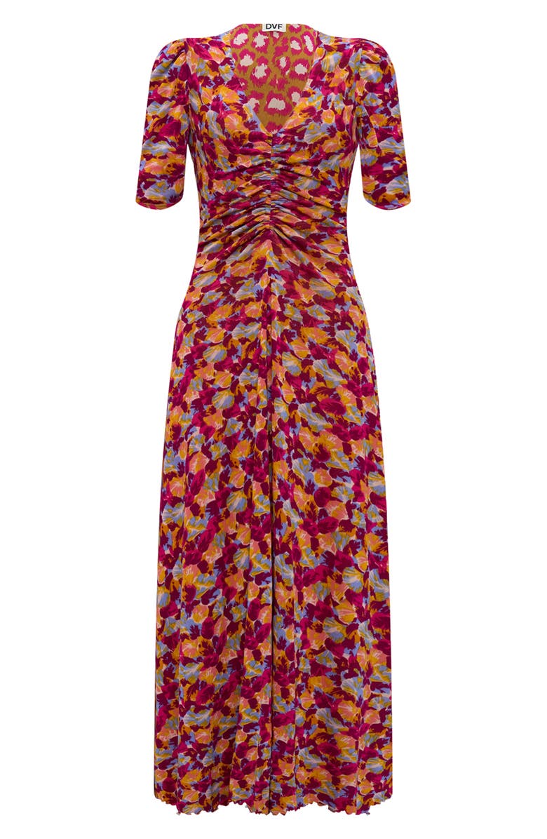 DVF Koren Reversible Mesh Dress, Alternate, color, 