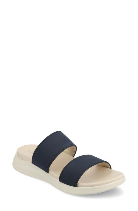 Janis Wedge Slide Sandal