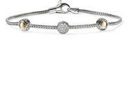 John Hardy JH Essential Station Bracelet, Diamonds, 1.8mm
