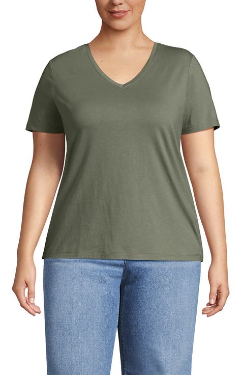 Supima Cotton V-Neck T-Shirt