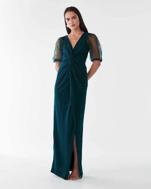 BWLDR Chiara  Dress in Teal  product