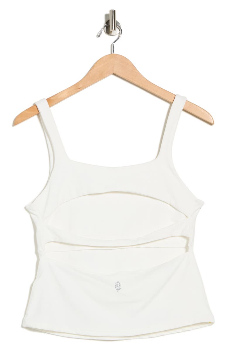 Free People FP Movement Never Better Tank, Alternate, color, White