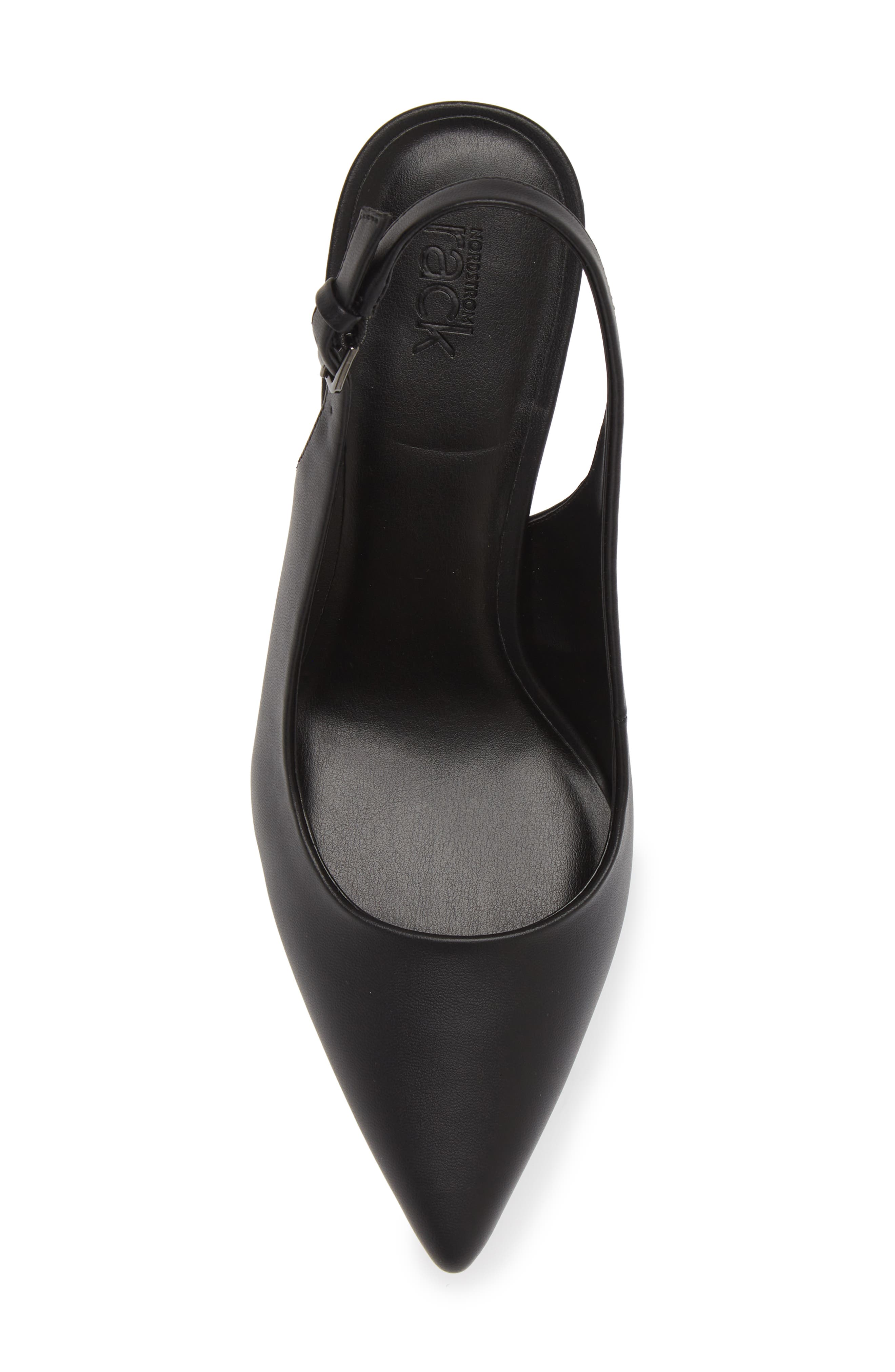NORDSTROM RACK Priscilla Slingback Pump, Alternate, color, Black