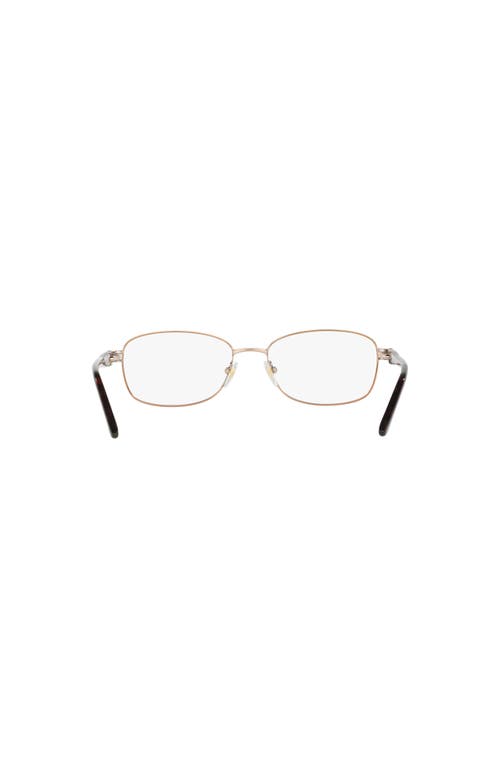 Sferoflex 54mm Rectangle Optical Glasses In Gold