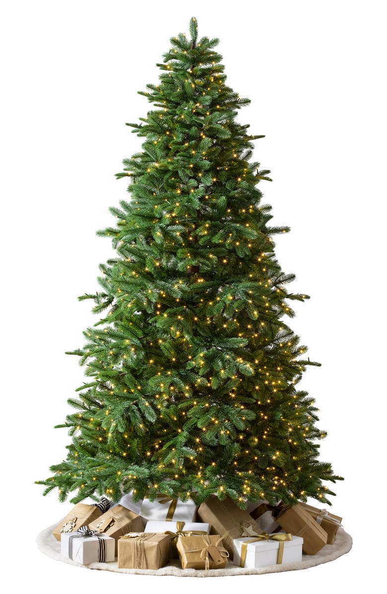Balsam Hill Sierra Mountain Spruce Pre-Lit Artificial Tree, Main, color, 