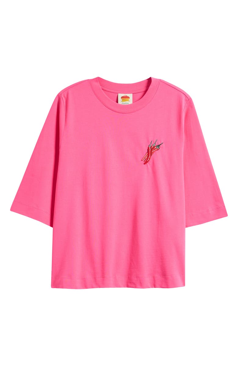 FARM Rio Spicy Pepper Cotton Graphic T-Shirt, Alternate, color, 