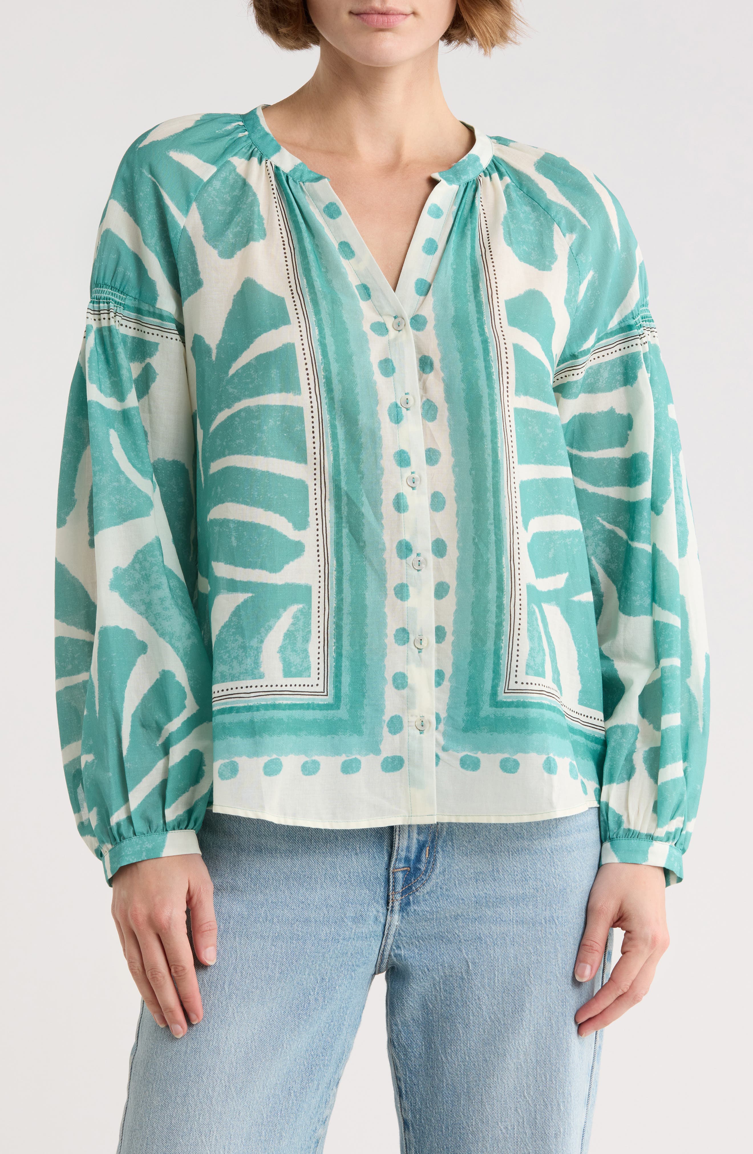 Long Sleeve Cotton Top - image 5